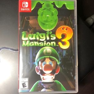 Nintendo switch Luigi’s mansion 3